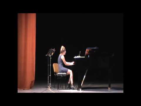 Iulia Cibisescu-Duran-Toccata for piano,Eugenia Cibisescu-Duran(piano)