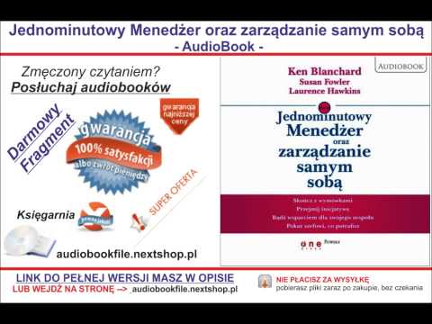 Jednominutowy Menedżer oraz zarządzanie samym sobą