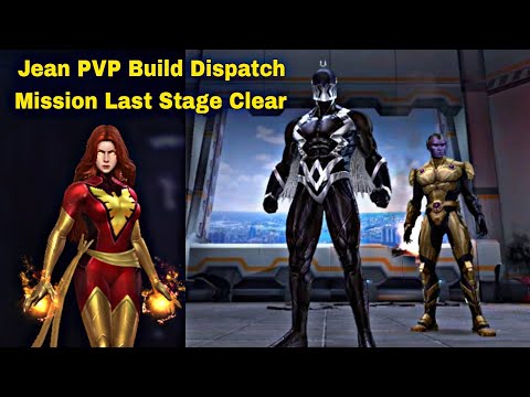 Jean 80 Level Meta in Dispatch Mission Too With PVP Build And Clear 12-5 Stage - Marvel Future Fight