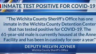 Inmate tests positive for COVID-19 at Wichita County Jail Annex