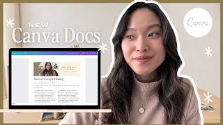 Introducing NEW Canva Docs | Features Overview & My First Impression