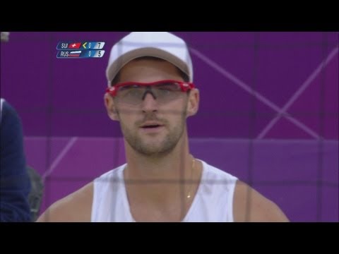 Men's Beach Volleyball Preliminary Round - SUI v RUS | London 2012 Olympics