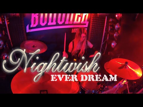 ALENA KAUFMAN - NIGHTWISH - EVER DREAM (DRUM CAM)