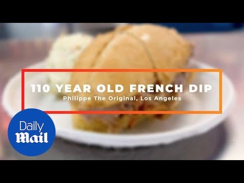 110-year-old recipe for legendary French Dip Sandwich in LA