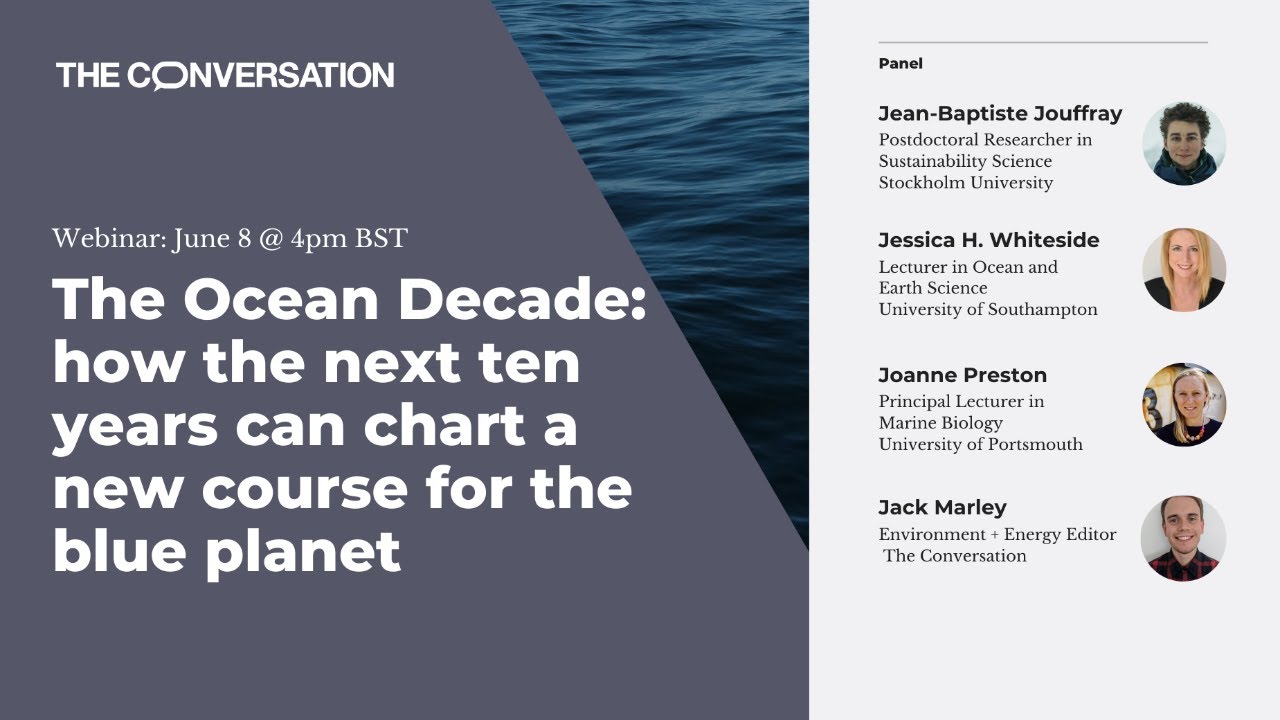 Webinar: The Ocean Decade - how the next ten years can chart a new course