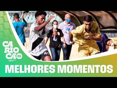 VASCO 2X2 MADUREIRA - MELHORES MOMENTOS - CARIOCÃO 2021