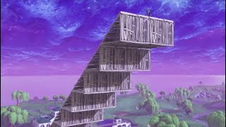 How To Build Double Ramp, Floor &amp; Wall On Console - Fortnite Battle Royale