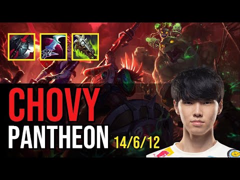 Chovy - PANTHEON vs. Peanut - SYLAS Mid | KR Grandmaster | QUADRAKILL