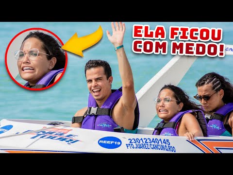 HE DRIVEN A BOAT FOR THE FIRST TIME AND THIS HAPPENED! I NEVER REGRETTED IT SO MUCH!