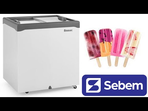 Freezer Horizontal 2 Portas Tampa em Vidro Pequeno 220 Litros Gelopar Branco