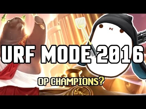 URF 2016 OVERPOWERED CHAMPIONS?