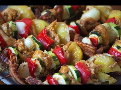 Kebab Raznjici Recipe Recept - Sašina kuhinja