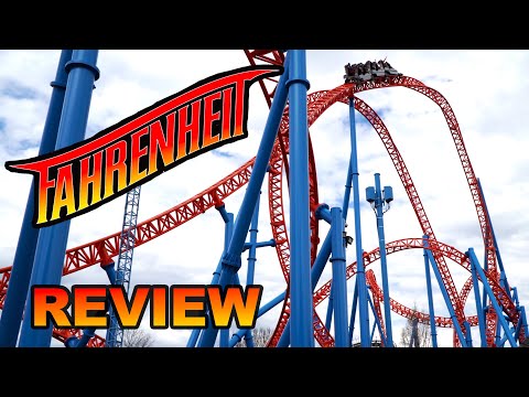 Fahrenheit Review | Hersheypark's 97° Drop Coaster