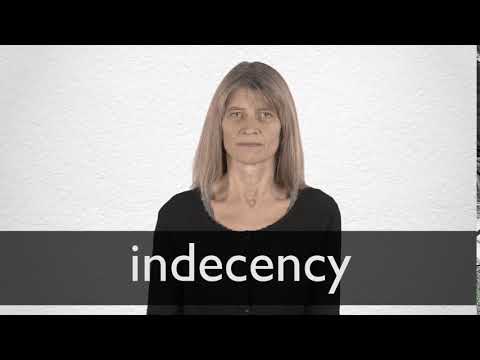 German Translation Of Indecency Collins English German Dictionary