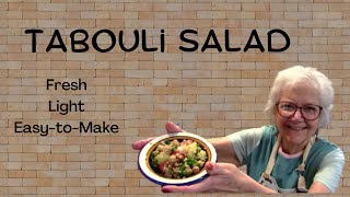 BEST Tabouli Salad | Light and Fresh!