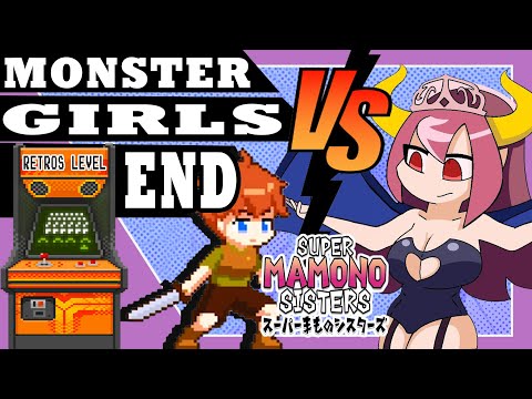 Super Mamono Sisters parte Final #RetrosLevel