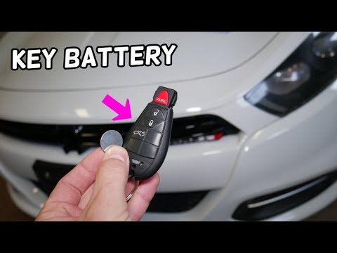 Key Fob Damaged Dodge Dart
