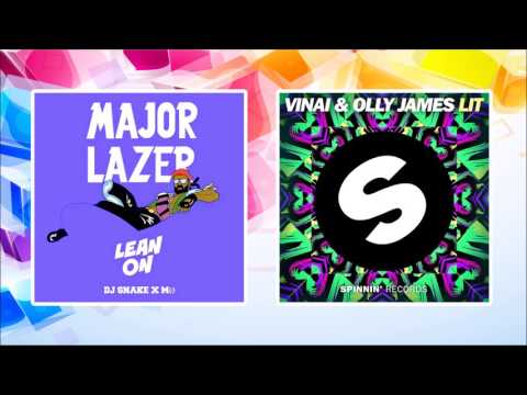 Major Lazer - Lean on (Tiesto remix) vs Vinai & Olly James - Lit [UKRA Mashup]