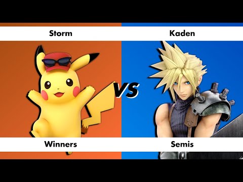 SSBU Spring Knoxville Arcadian! Winners Semis: Storm (Pikachu) vs Kaden (Cloud)