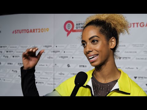 Danusia Francis (JAM) Interview - Qualifications - 2019 Worlds Stuttgart