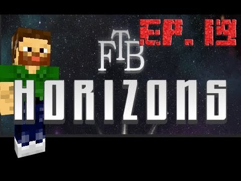 Minecraft FTB Horizons - Automated mining - S3E19