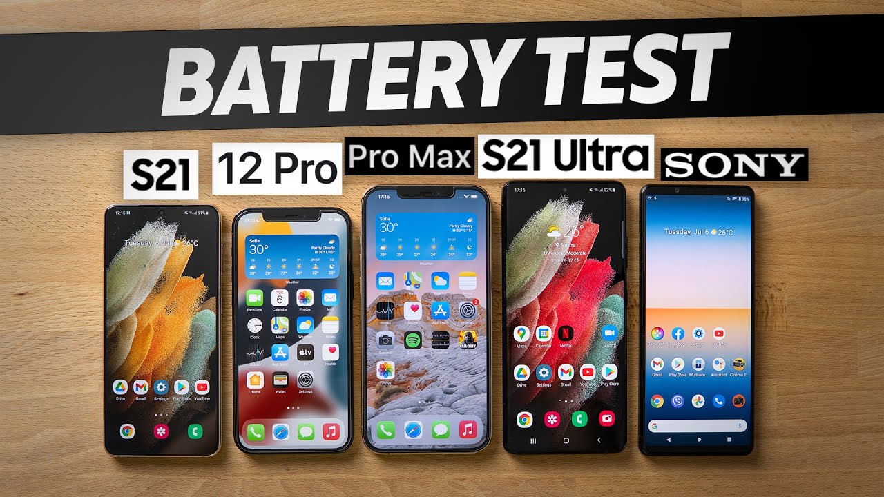Sony Xperia 1 III BATTERY Test: Can it match iPhones and Galaxy?