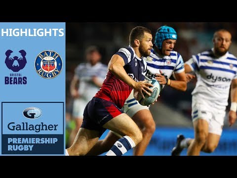 Bristol Bears v Bath Rugby  | Newly Promoted Bears Claim Derby Victory  | Gallagher Premiership