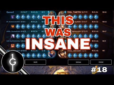 Vainglory 5v5 All Shatterglass Build Ultimate showdown!  Item Wars Ep 18