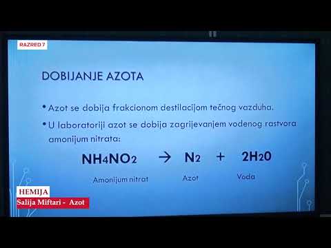 B7214    Hemija   Azot   Salija Miftari