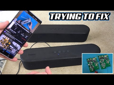 2 BROKEN SOUNDBARS with NO SOUND! - Trying to FIX