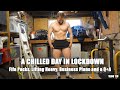 A CHILLED DAY IN LOCKDOWN - Fifa Packs, Lifting Heavy, Business Plans and a Q + A - VLOG 118
