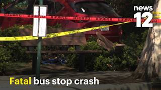 Grandmother killed, 2 injured after car slams into Bronx bus stop bench
