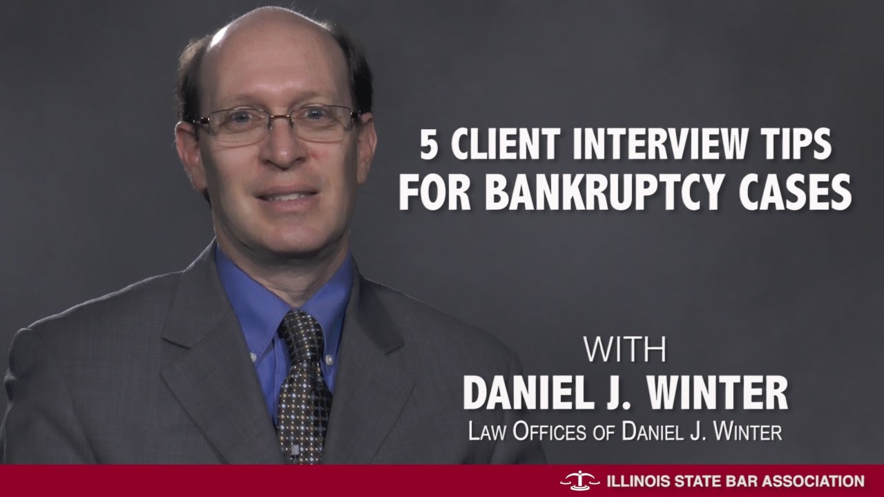 5 Client Interview Tips for Bankruptcy Cases