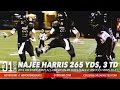 Najee Harris Crazy Highlights (265 Yards, 3 TD Game): Antioch vs Cal High 2016 Playoffs