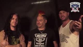 NOFX interview at Punk Rock Holiday 1.6. Bird Attack Records