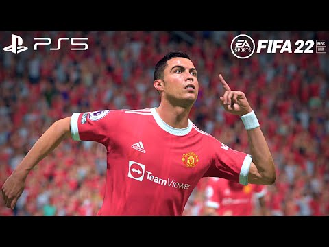 FIFA 22 - Man United vs. Man City - Premier League Full Match at Old Trafford - PS5 Gameplay | 4K
