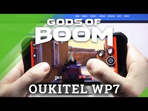 Test Game Gods Of Boom on OUKITEL WP7 | Cortex-A75 | 8GB | Gameplay - FPS Check