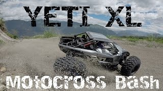 Yeti XL on a Motocross Track!