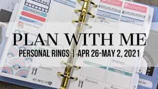 Plan with Me | Personal Rings | April 26-May 2, 2021 #planwithme #personalrings