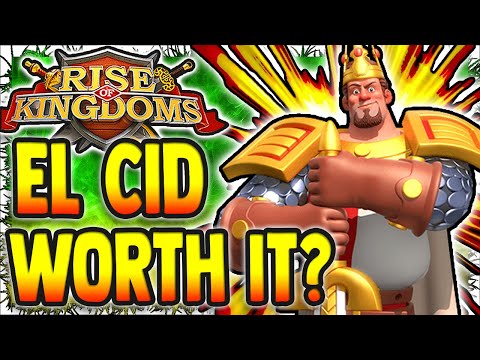Is El Cid WORTH IT? El Cid GUIDE Rise of Kingdoms 2021! HIDDEN GEM? RoK Legendary Tier List Ep. 1