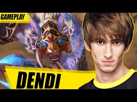 NAVI DENDI on URSA DOTA 2 WTF GAMEPLAY
