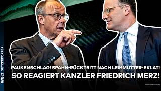 JENS SPAHN: Bombshell! Resignation after surrogacy scandal! How Chancellor Friedrich Merz is reac...