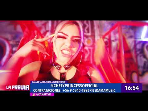 Chely Princess nos visitó en La Previa y nos presenta su nuevo hit "Pégate"