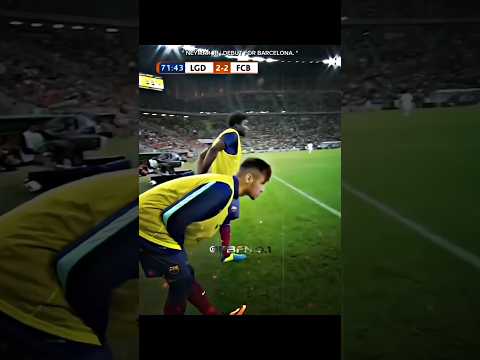 Neymar | Debut for Barcelona ⚡🇧🇷