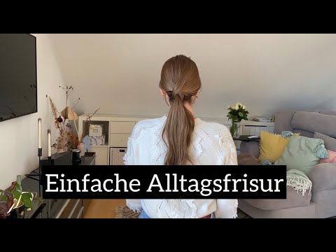 EINFACHE FRISUR unter 3-Minuten für den Alltag