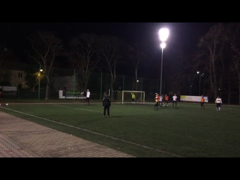 13.12 Finał Pucharu Ligi Mateco Huby (białe) - AC Polanka (pomarańczowe)