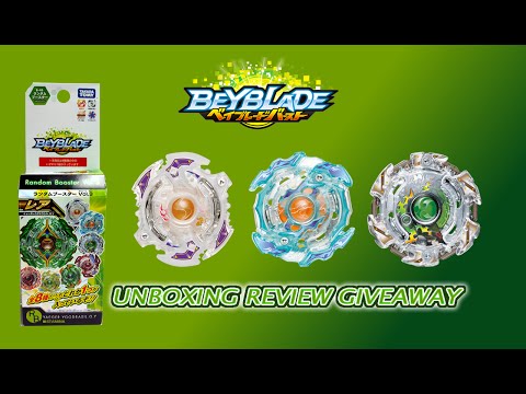 Beyblade Burst  ベイブレードバースト Random Booster Vol3 B 49 02 03 04 Unboxing