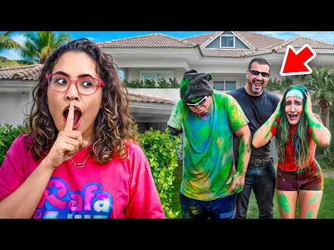 CONTRATAMOS UM SEGURANÇA 24 HORAS PARA NOS PROTEGER DOS VALENTÕES! - *ELES SOFRERAM!