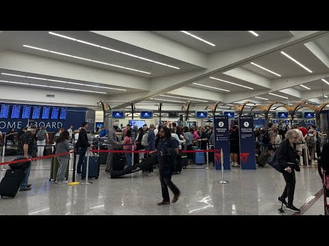 Frustration grows at Hartsfield-Jackson amid flight cancellations, delay