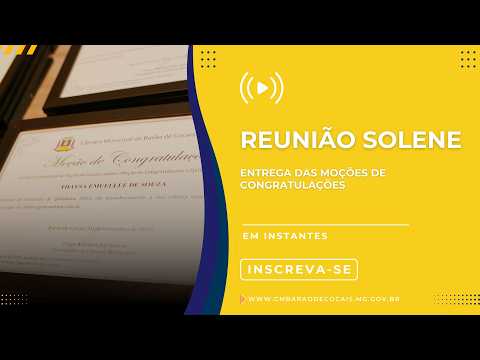 Reunião Solene - 22/09/2026 | 18h